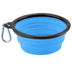 Furrybaby 350ML/1000ML 1PC Collapsible Dog Bowls for Travel Dog Portable Water Bowl for Dogs Dish for Camping Pet Cat Food Bowls