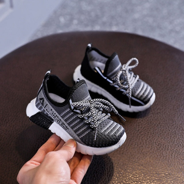 DIMI 2020 Autumn Children Shoes Boys Girls Sport Shoes Breathable Infant Shoes Sneakers Soft Bottom Non-slip Casual Kids Shoes