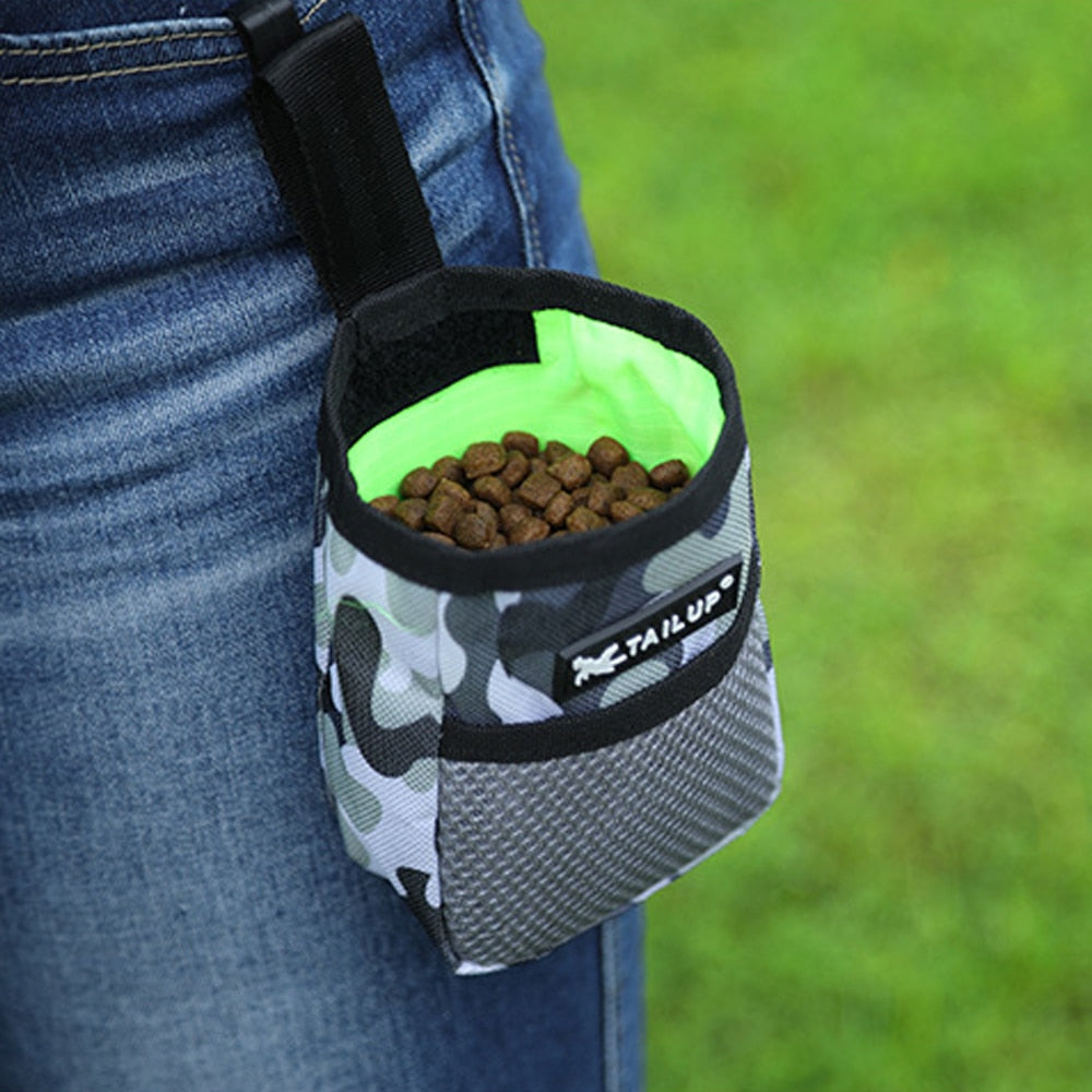 Outdoor Portable Training Dog Snack Bag Pet Supplies Strong Wear Resistance Large Capacity Puppy Products Waist Bag Durable