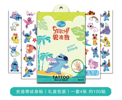 Disney Toy Story Woody Buzz Child Temporary Tattoo Body Art Flash Tattoo Stickers elsa anna Waterproof  Styling Sticker gift box