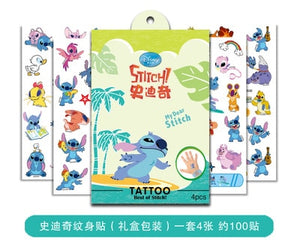 Disney Toy Story Woody Buzz Child Temporary Tattoo Body Art Flash Tattoo Stickers elsa anna Waterproof  Styling Sticker gift box