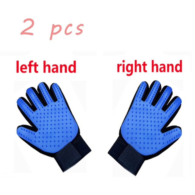 Cat Glove Cat Grooming Glove Pet Brush Glove for Cat Dog Hair Remove Brush Dog Deshedding Cleaning Combs Massage Gloves