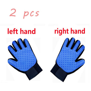 Cat Glove Cat Grooming Glove Pet Brush Glove for Cat Dog Hair Remove Brush Dog Deshedding Cleaning Combs Massage Gloves