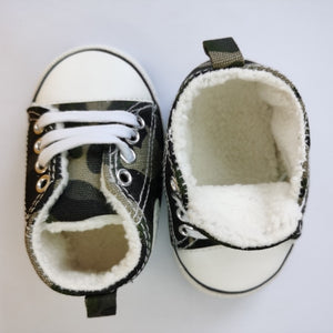 Baby Canvas Classic Sneakers Newborn Print Star Sports Baby Boys Girls First Walkers Shoes Infant Toddler Anti-slip Baby Shoes