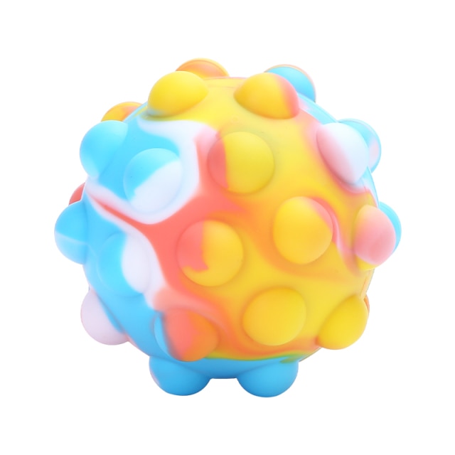 Eight Planet Pop It Push Bubble Fidget Toys Adult Stress Relief Squeeze Toy Antistress Popit Soft Squishy Kids Toys Gifts